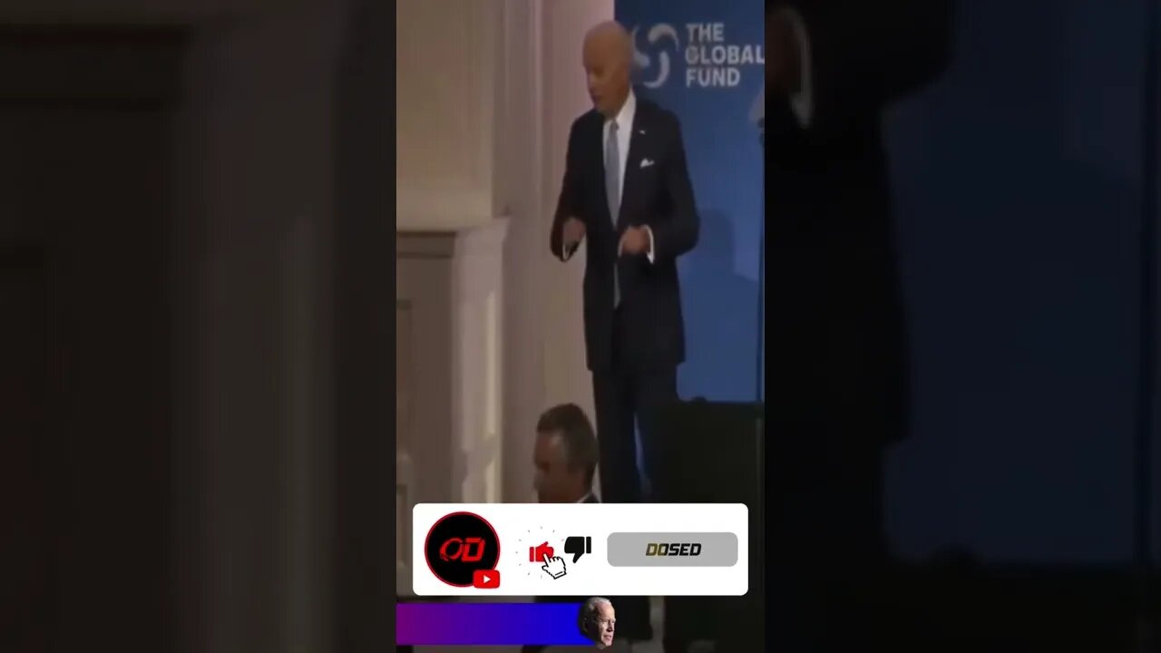 Joe Biden Walking Aimlessly