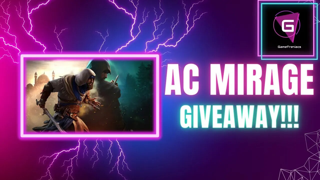 "Join the Assassins Creed Mirage Giveaway - Unlock Hidden Mysteries Today!"