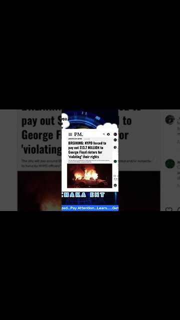 NYPD forced to pay George Floyd protestors