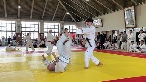 '23 第3回WSAF合気道競技世界選手権大会 演武競技 自由技 予選 Cコート 2回戦 第４試合