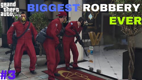 BIGGEST BANK ROBBERY IN NORTHYANKTON | GRAND THEFT AUTO V | GAMEPLAY #1