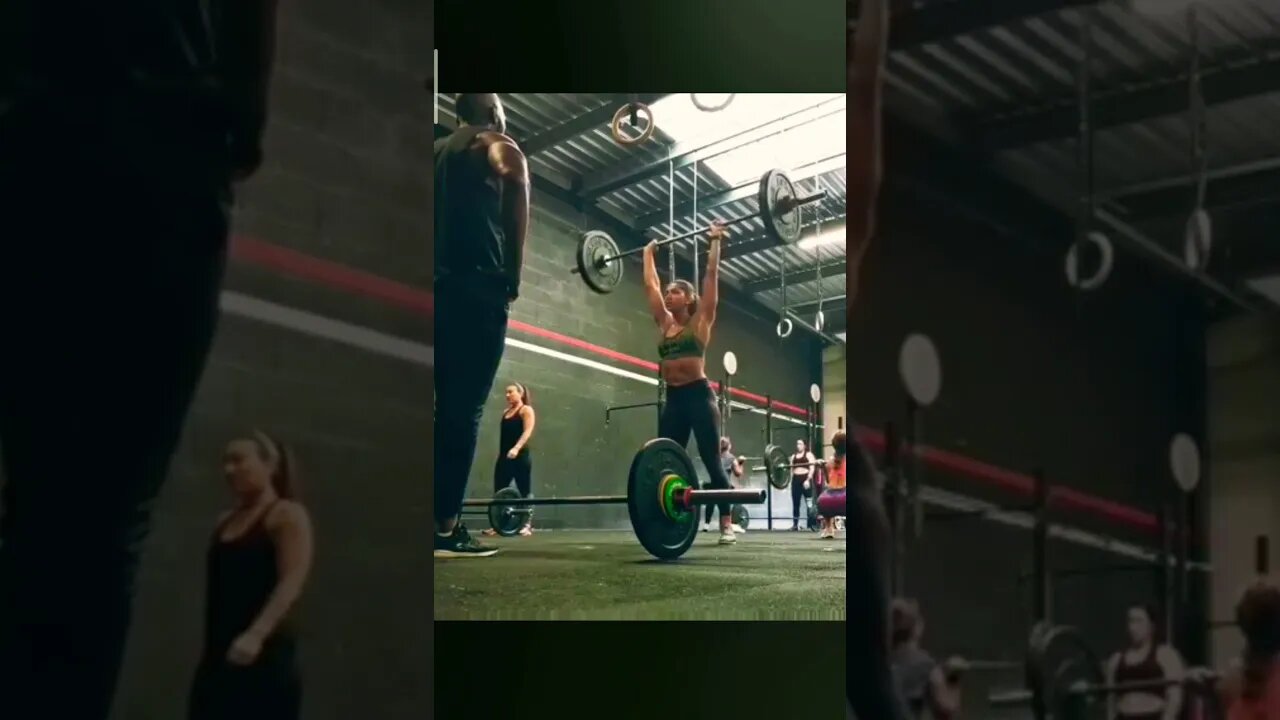 Training for cross fit game 🏋️♀️#shorts💞
