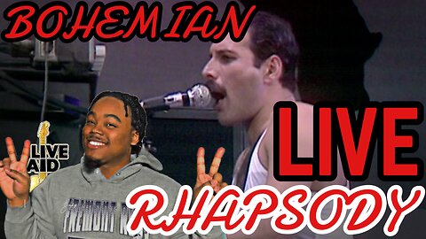 Queen BOHEMIAN RHASPODY LIVE REACTION