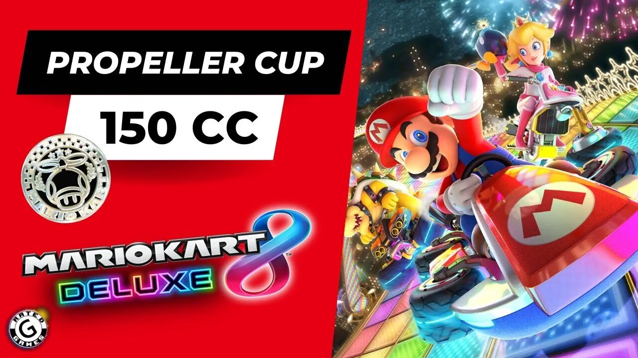 Mario Kart 8 Deluxe Propeller Cup - 150cc