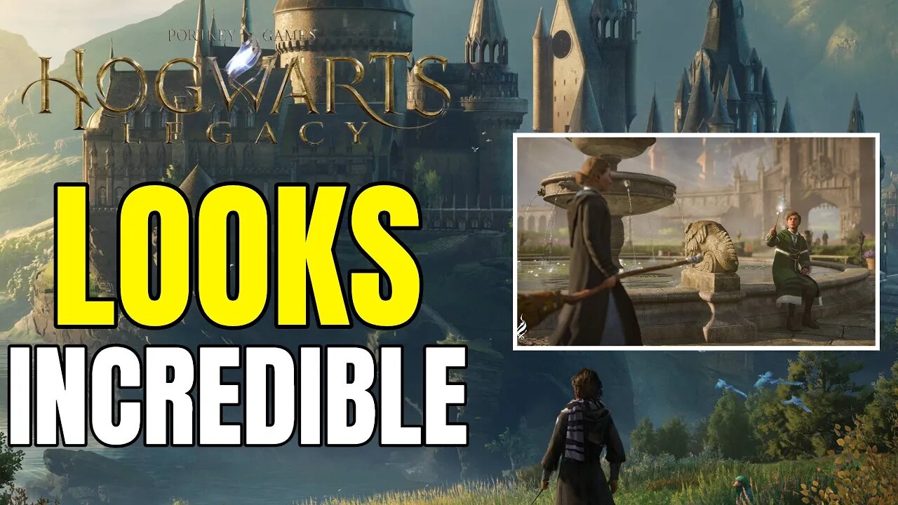 Hogwarts Legacy Has A VERY SPECIAL Look - NEW IMAGE