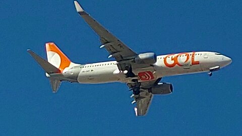 Boeing 737-800 PR-GGR coming from Rio de Janeiro to Fortaleza