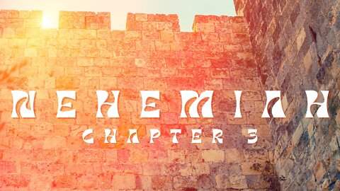 Nehemiah Chapter 3 Overview