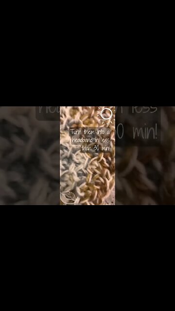 Make a Stunning Tunisian Crochet Headband | Short Sneak Peek | #KeepStitching