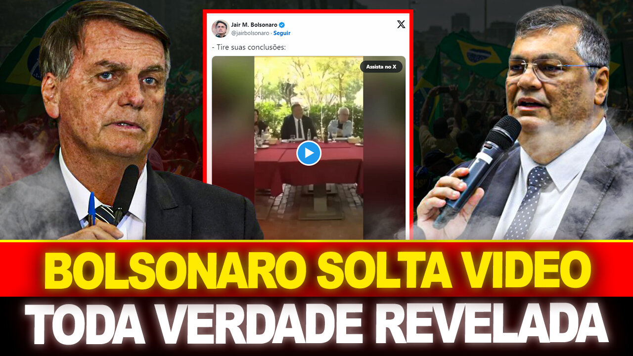 URGENTE !! BOLSONARO SOLTA VIDEO QUE REVELA TUDO !! DINO ENCURRALADO...