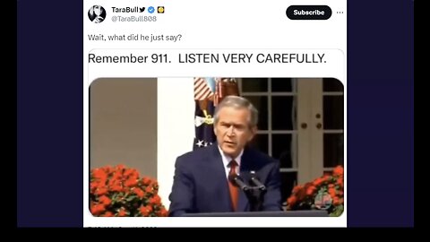 Bush States Bombs