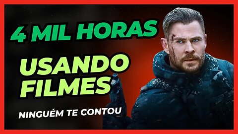 4 mil horas com filmes vídeo pronto editado com as 4 mil horas assistidas