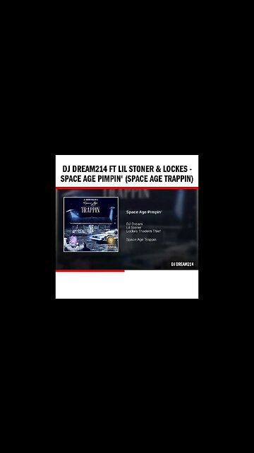 Dj Dream214 ft Lil Stoner & Lockes - Space Age Pimpin' (Space Age Trappin)