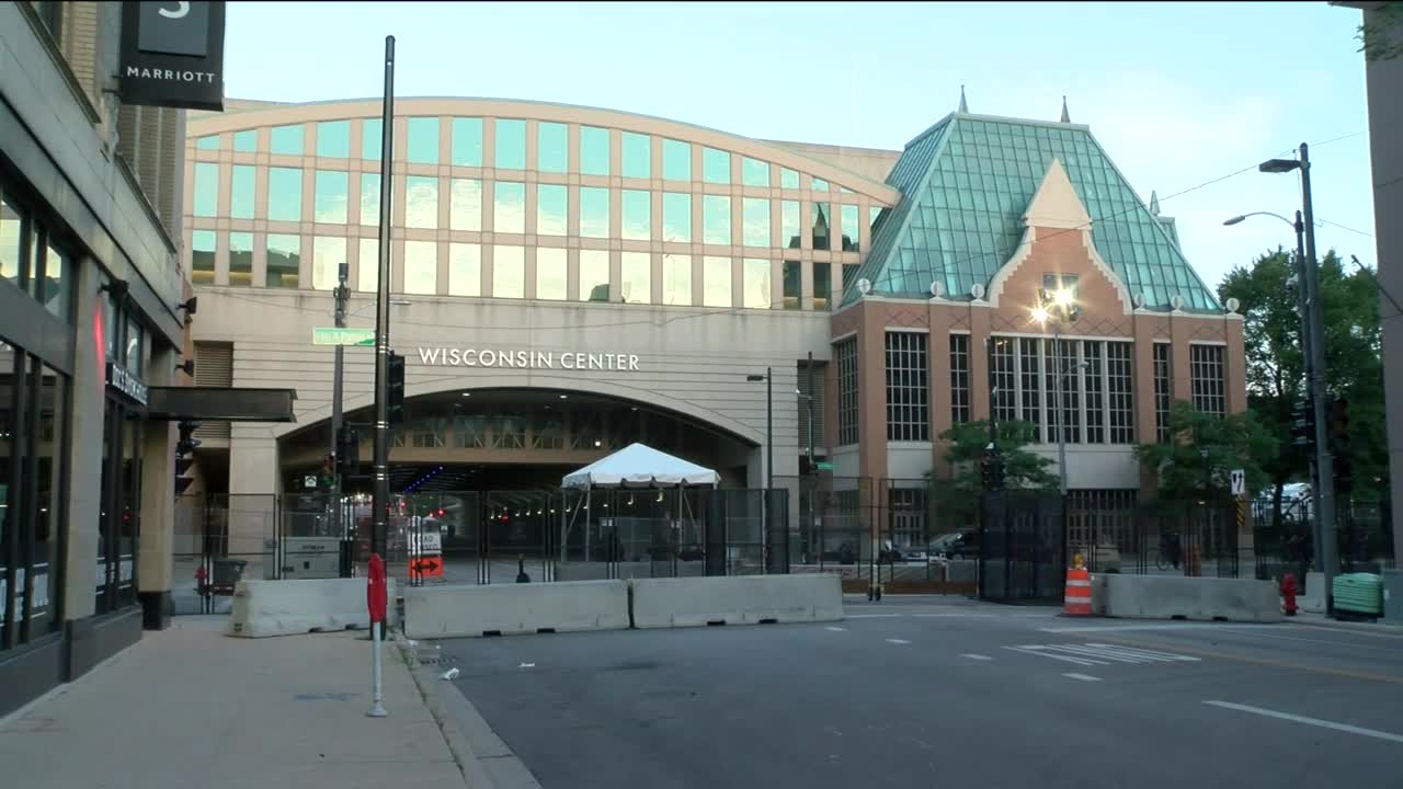 Security still very present even with scaled back DNC