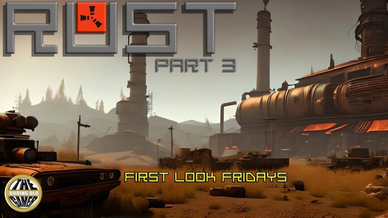 Heading on to the PVP servers for the first time... Rust - First Look Fridays - Pt3