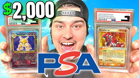 I Graded 50 Vintage Pokemon Cards With PSA - Was It Worth It?