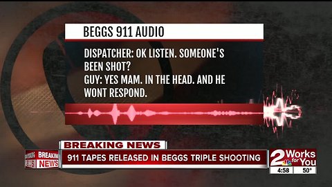 911 audio released in Beggs murders