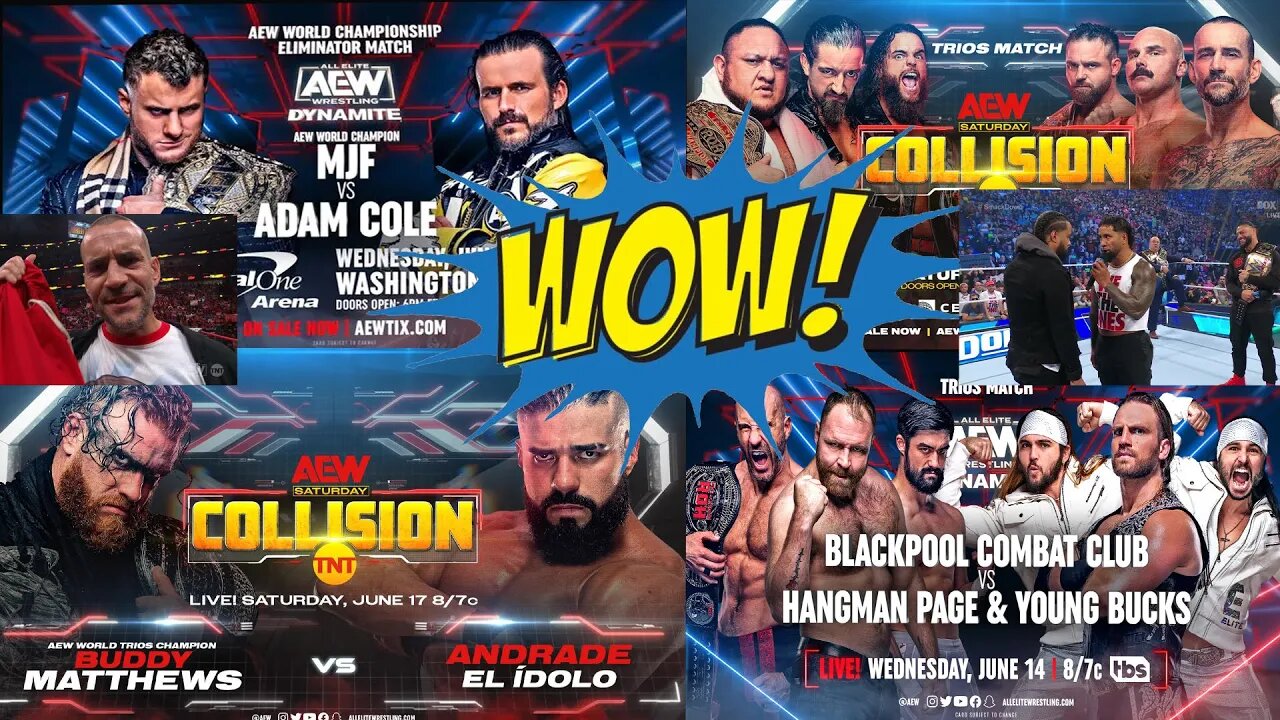 AEW Collision debut thoughts! Is wrestling the best it has ever been?