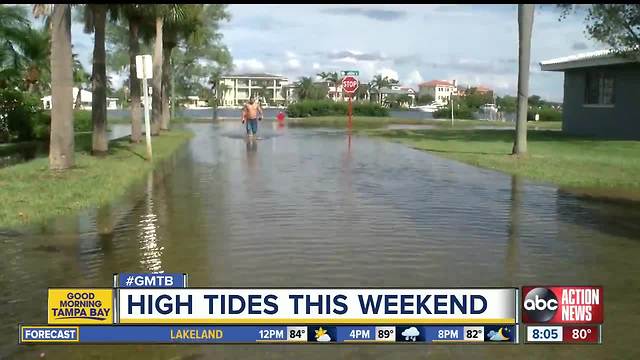 Seasonal high tides and Nate combine to cause area coastal flooding