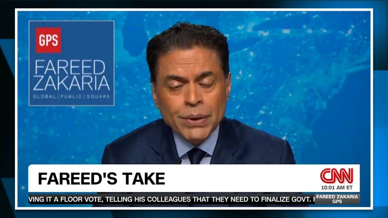 Fareed Zakaria offered a brutal and scathing criticism of the Biden