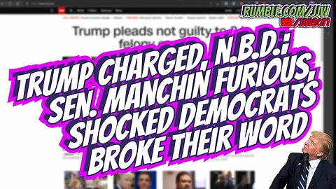 Trump Charged, No Big Deal