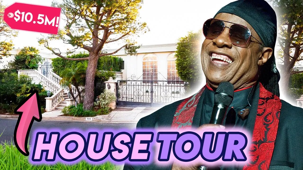 Stevie Wonder | House Tour | Mansions in Trousdale Estates, Los Feliz & More