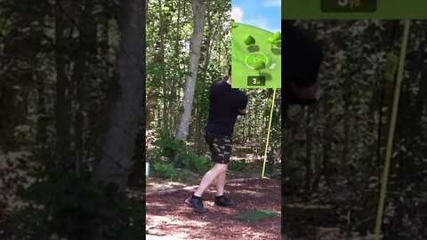 Hole 2 - Woodlake Park #Shorts #Golf #GarminR10 #SimGolf #YoutubeShorts