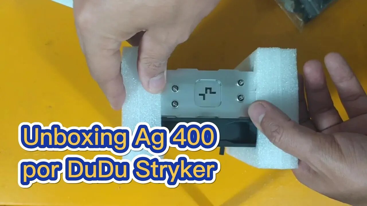 DeepCool ag400 Cooler - Unboxing Geek - Por @DuduStryker