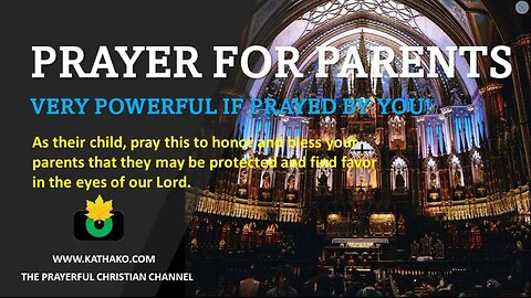 Prayer for Parents (Little Boy), a powerful blessing request for your parents if recited by you!