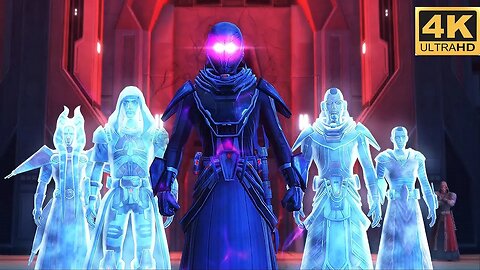 SWTOR: Sith Inquisitor All Force Ghosts Scenes | 4K 60 FPS
