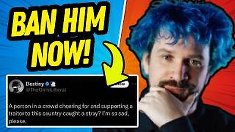 Destiny MOCKS Heroic Firefighter's Death at Trump Rally - BAN HIM NOW!