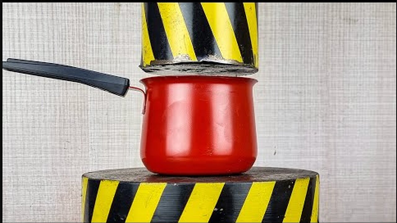 Satisfying Video - HYDRAULIC PRESS 100 TON - COMPILATION