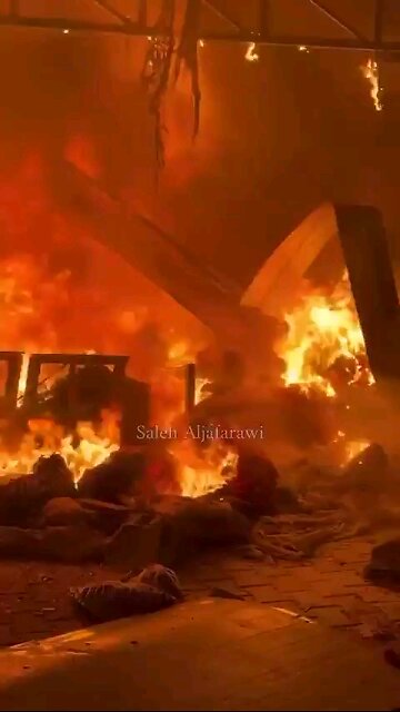 Palestinians were burnt alive by idf soldiers.