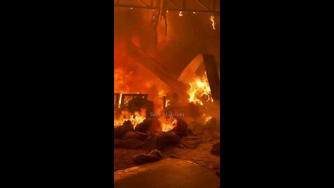 Palestinians were burnt alive by idf soldiers.
