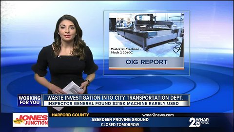 Investigation concludes Baltimore DOT wasted $215K+ of city money