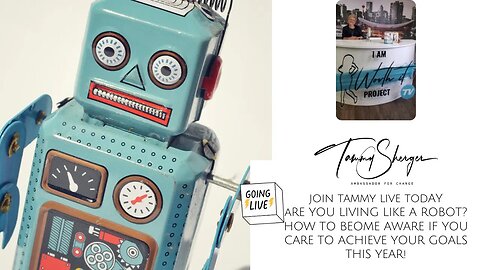ARE YOU LIVING LIKE A ROBOT?