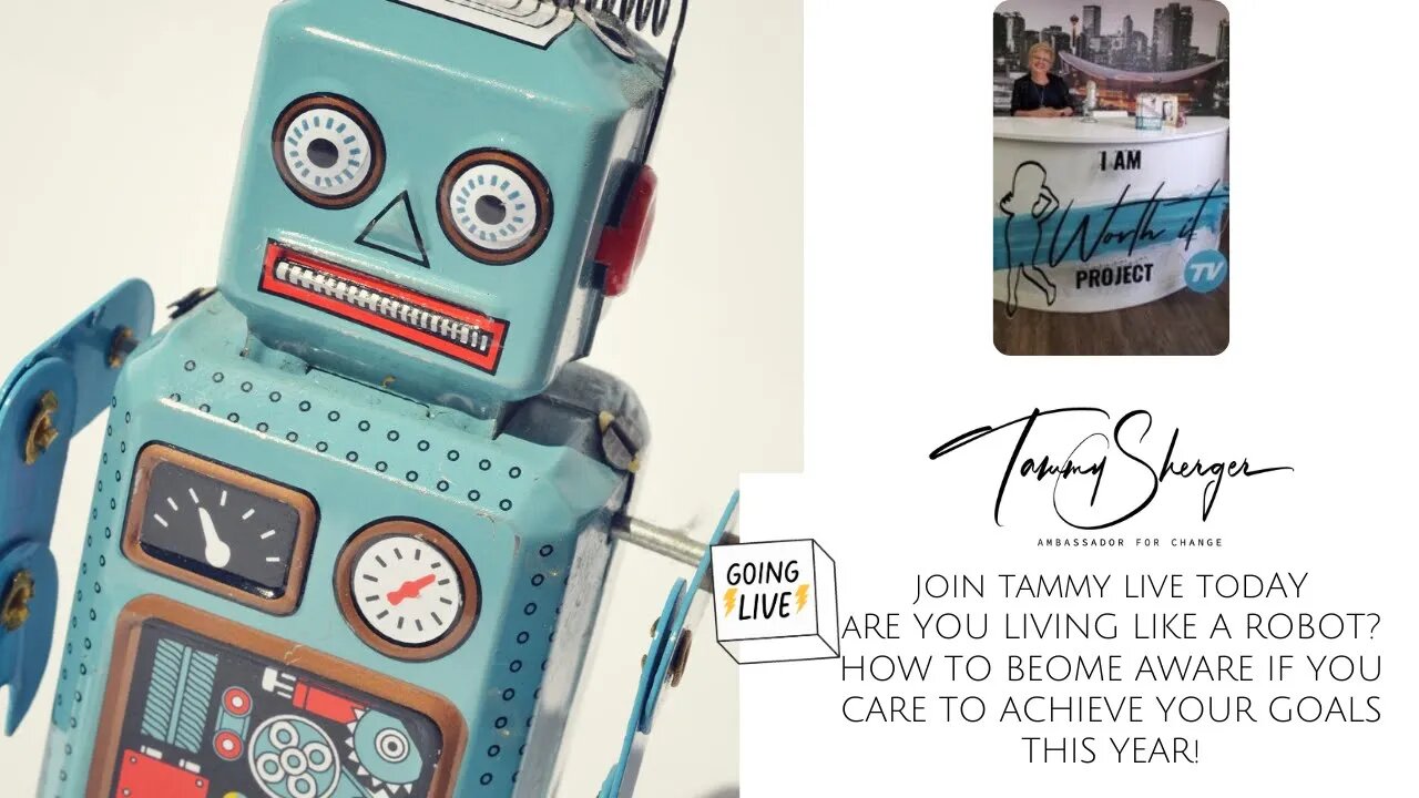 ARE YOU LIVING LIKE A ROBOT?