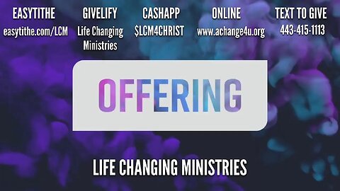 Sunday Morning Worship at LCM-Baltimore