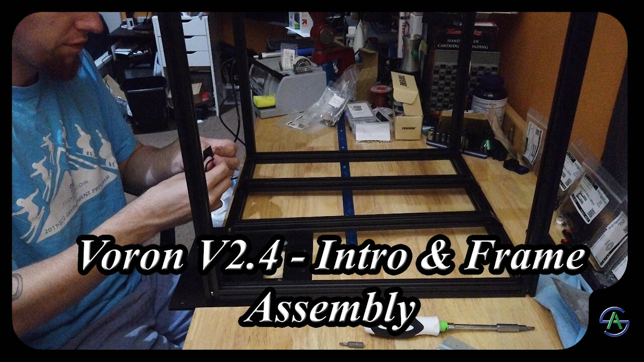 Voron V2.4 - E1 - Intro & Frame