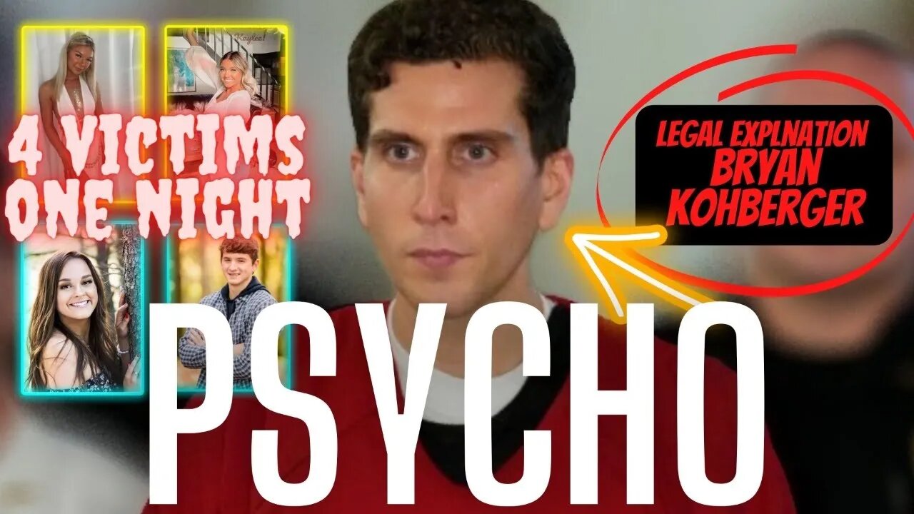 American Psycho @BryanKohberger SNUFFED OUT 4 INNOCENT LIVES 👀 | BUT WHY? @LawAndCrime