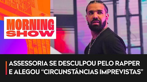 Drake cancela show no Lollapalooza e é flagrado em boate de Miami horas antes do anúncio