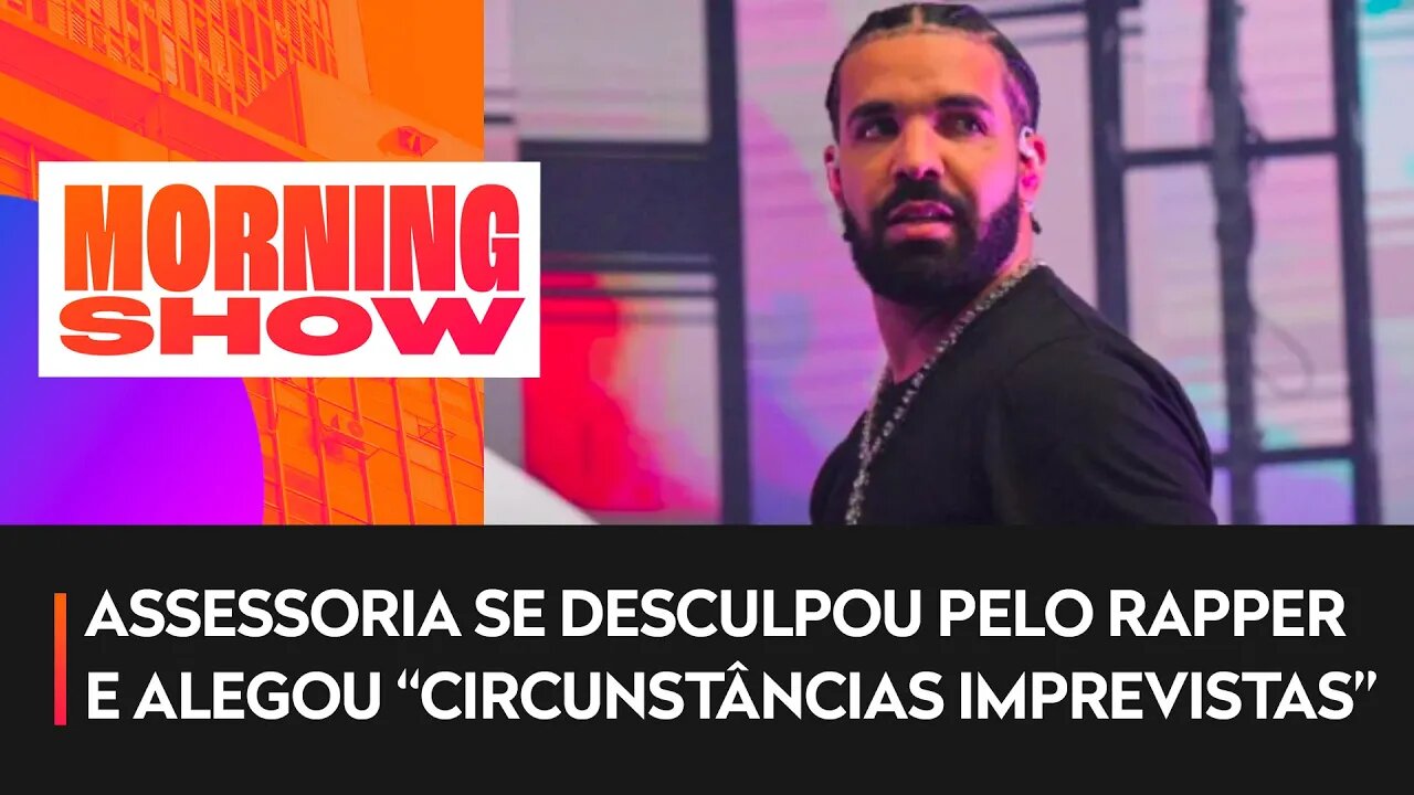 Drake cancela show no Lollapalooza e é flagrado em boate de Miami horas antes do anúncio