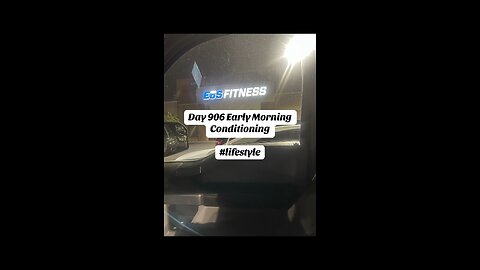 Day 906 Morning Conditioning