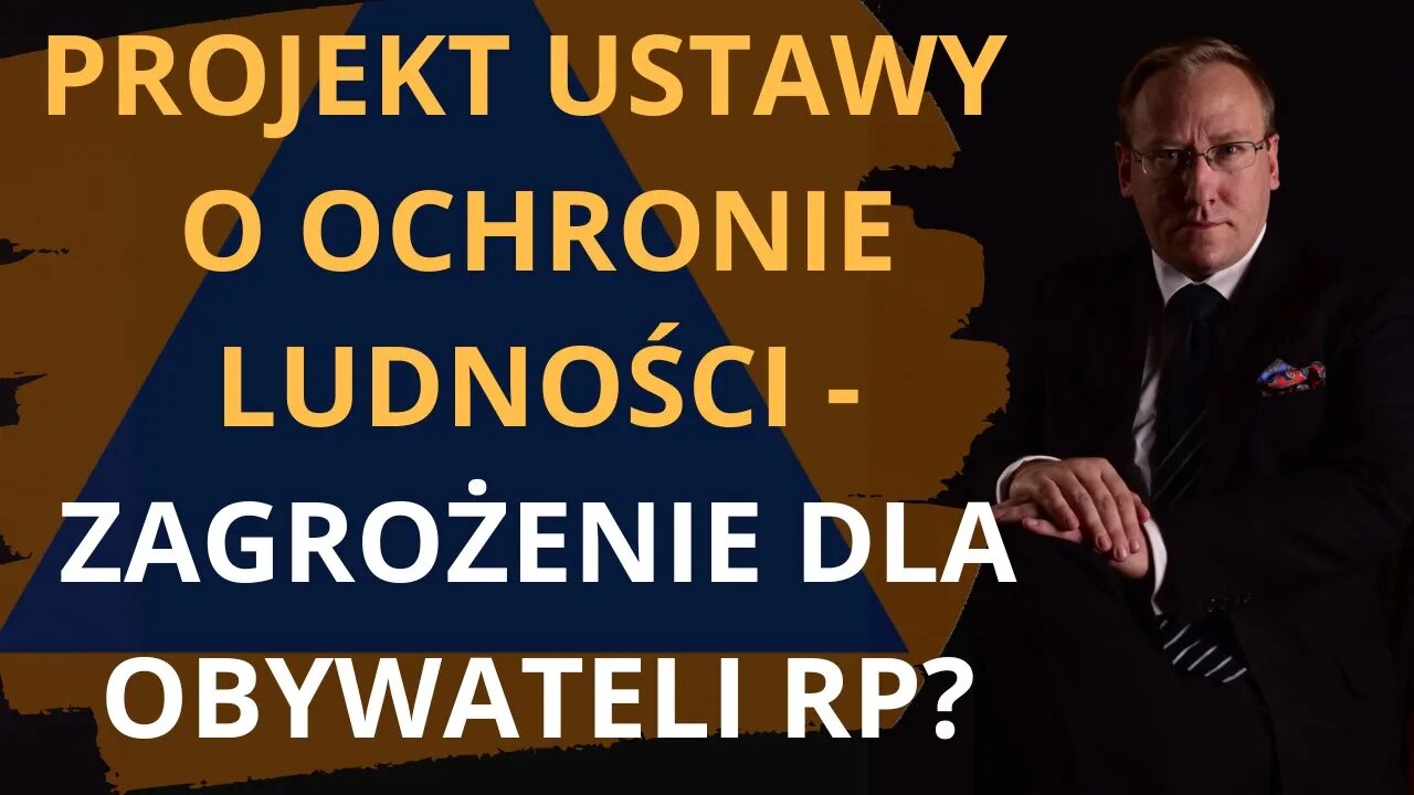 Projekt ustawy o ochronie ludności - zagrożenie dla obywateli RP? | Odc. 597 - dr Leszek Sykulski