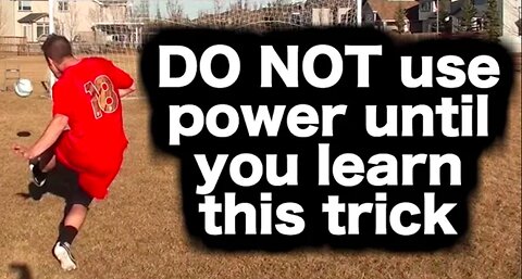 How To Kick A Soccer Ball - How To Kick A Football - How To Shoot a Soccer Ball or Football