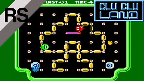 This is the weirdest NES launch title! | Clu Clu Land | Collection Playthrough