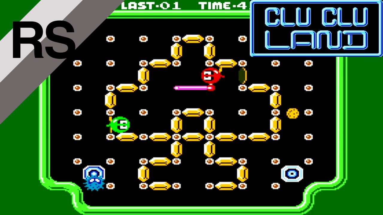 This is the weirdest NES launch title! | Clu Clu Land | Collection Playthrough