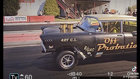 "off probation" on a pass at Wilkesboro Dragway