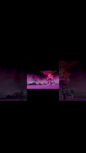 Pokémon Sword - Dynamax Hitmonchan Used Max Strike!