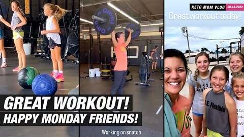Yes! It's A Great Day Work For Out! | KETO Mom Vlog