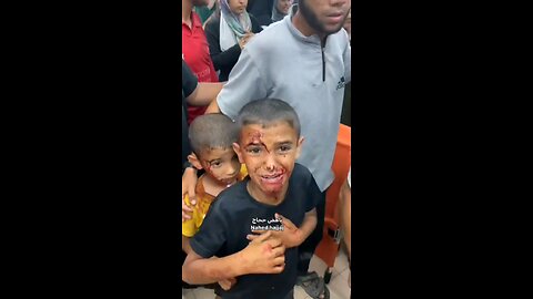 #شاهد| إصابات بين الأطفال بقصف الاحتلال مخيم البريج وسط قطاع غزة